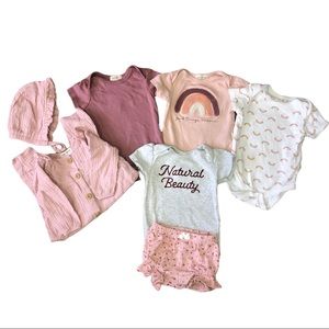Baby Girl Rabbit+Bear Emily And Oliver Spring/Summer Bundle
